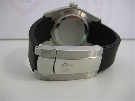 bracciale caucciu rolex|bracciale orologia.